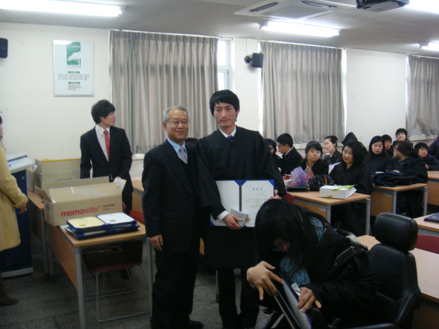 2010년 산업복지학과 졸업식